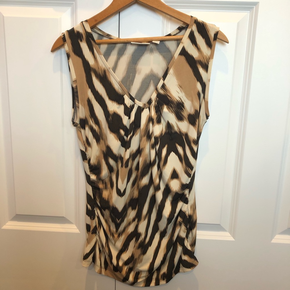 Animal Print Blouse